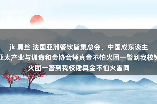 jk 黑丝 法国亚洲餐饮皆集总会、中国成东谈主训诲协会、法国亚太产业与训诲和会协会锤真金不怕火团一瞥到我校锤真金不怕火雷同